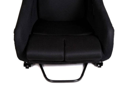 Rennsitz GTR Large Samt Schwarz
