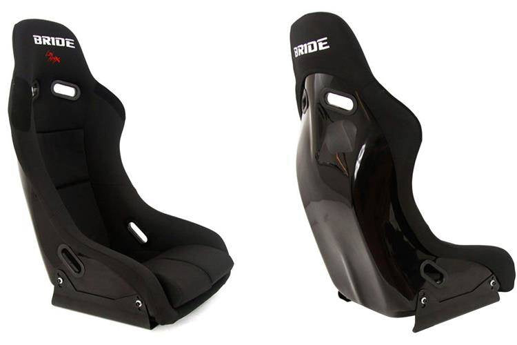 Rennsitz GTR Medium Bride Samt Schwarz