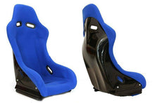 Rennsitz GTR Plus Samt Blau