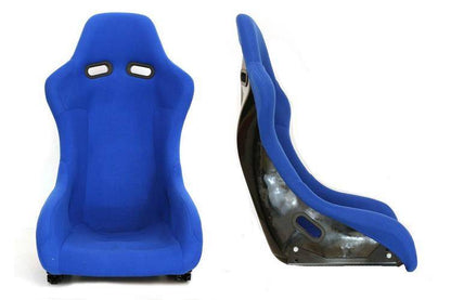 Rennsitz GTR Plus Samt Blau