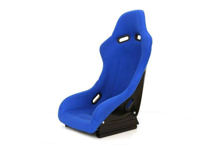 Rennsitz GTR Plus Samt Blau