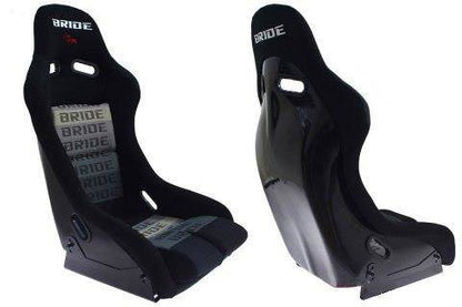 Rennsitz GTR Bride Samt Schwarz Grau