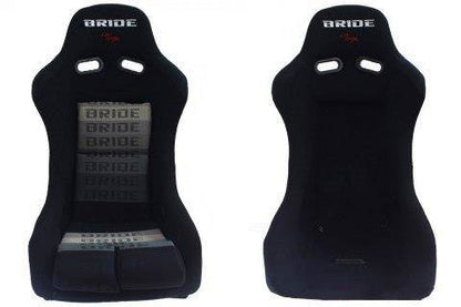 Rennsitz GTR Bride Samt Schwarz Grau