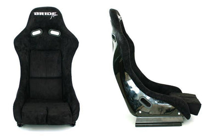 Rennsitz GTR Bride GTR Wildleder Schwarz
