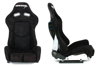 Rennsitz Bride K608 Wildleder Schwarz