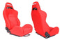 Rennsitz K700 Bride Samt Rot