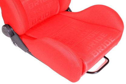 Rennsitz K700 Bride Samt Rot