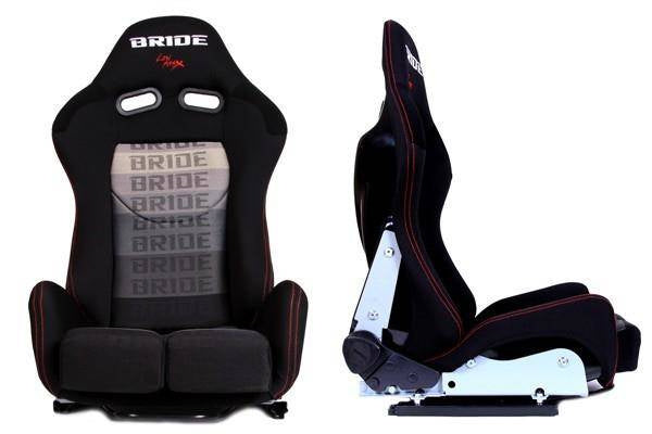 Rennsitz LOW MAX K608 Bride Samt Schwarz Grau