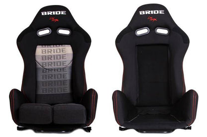 Rennsitz LOW MAX K608 Bride Samt Schwarz Grau
