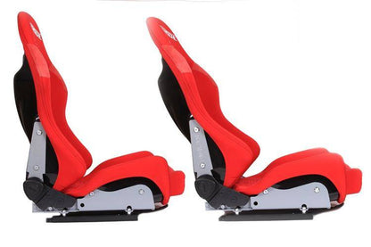 Rennsitz LOW MAX K608 Bride Samt Rot