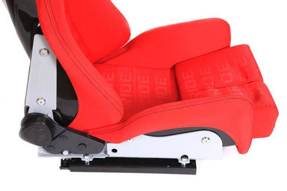 Rennsitz LOW MAX K608 Bride Samt Rot