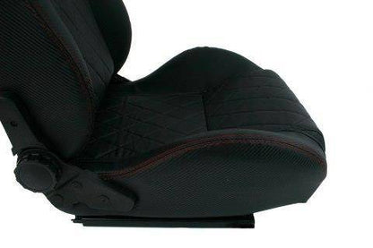 Rennsitz MONZA GRAND Carbon Schwarz