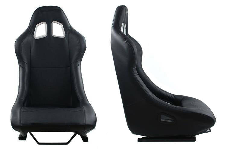 Rennsitz MONZA RACE PLUS PVC Schwarz