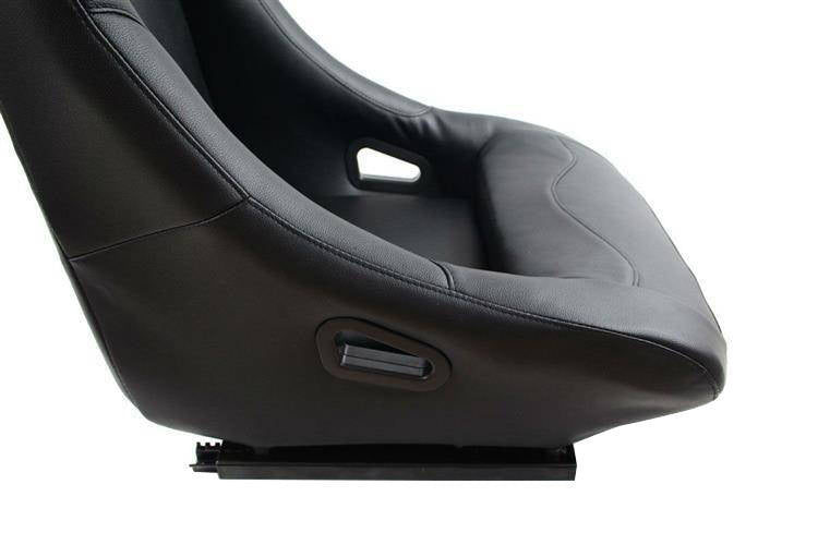 Rennsitz MONZA RACE PLUS PVC Schwarz