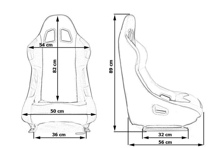 Rennsitz MONZA RACE PLUS Rot