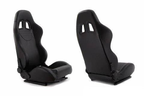 Rennsitz MONZA PVC Schwarz