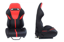 Rennsitz R-LOOK II PVC Schwarz Rot