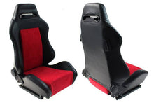 Rennsitz R-LOOK PVC Schwarz Rot