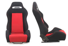 Rennsitz R-LOOK Samt Schwarz Rot