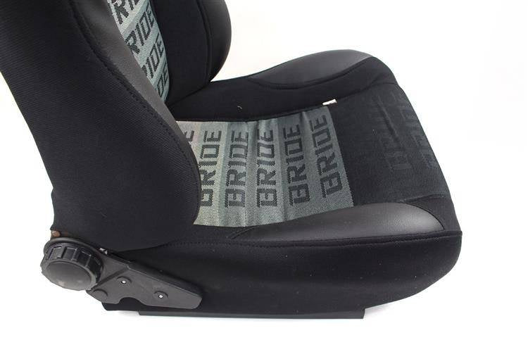 Rennsitz RAPID Bride Samt Schwarz Grau