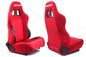 Rennsitz RAPID Bride Samt Rot