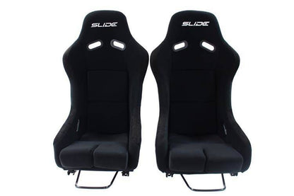 Racing seat SLIDE R1 material Black S