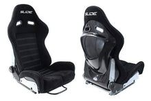 Rennsitz SLIDE X3 Wildleder Schwarz L