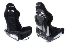 Rennsitz SLIDE X3 Wildleder Schwarz S