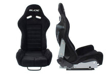 Rennsitz SLIDE X3 Wildleder Schwarz S