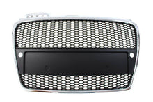 Grill Audi A4 B7 RS-Style Chrome-Black PDC
