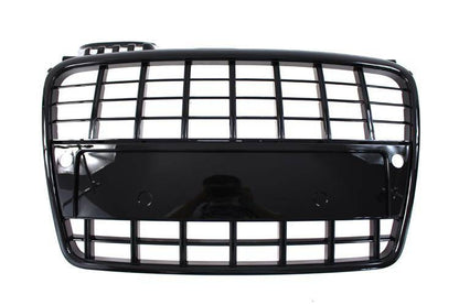 Grill Audi A4 B7 S8-Style Bright Black PDC