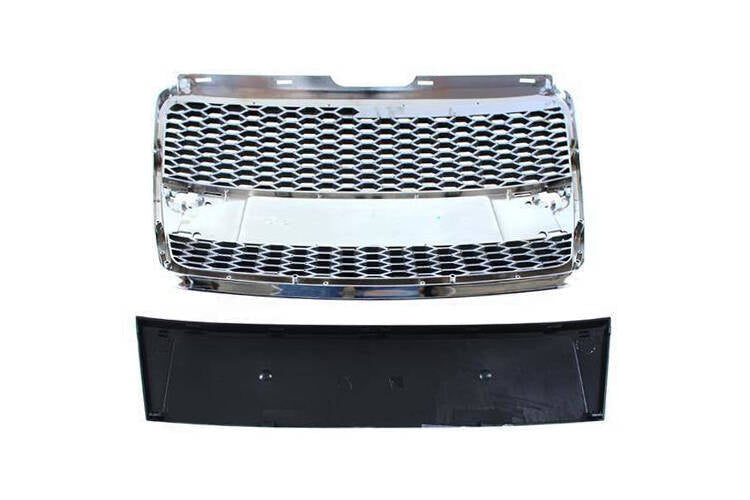 Grill Audi A6 C6 RS-Style Chrom-Schwarz