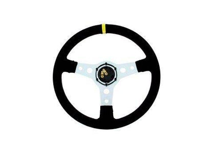 Steering wheel Pro 350mm offset:0mm Suede Black