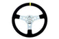 Steering wheel Pro 350mm offset:0mm Suede Black