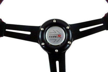 Steering wheel Pro 350mm offset:40mm Leather Black