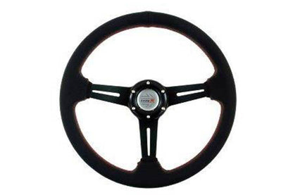 Steering wheel Pro 350mm offset:40mm Leather Black