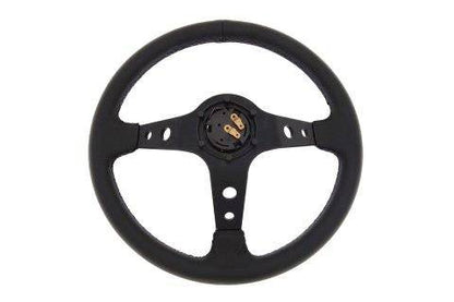 Steering wheel Pro 350mm offset:80mm Leather Black