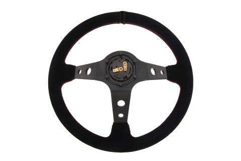 Steering wheel Pro 350mm offset:80mm Suede Black