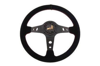 Steering wheel Pro 350mm offset:80mm Suede Black
