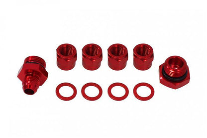Fuel Pump Manifold 2in1 Red