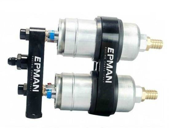 Fuel Pump Manifold 2in1 Red