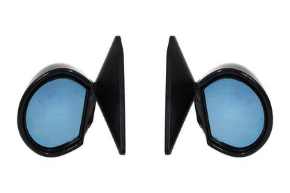 Mirrors Uniwersalne K-20 Black Manual Blue Glass