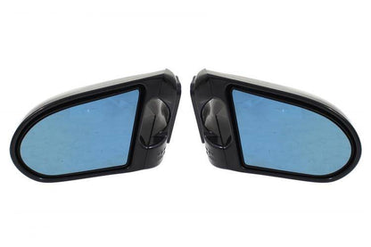 Mirrors Uniwersalne ZERO Black Manual Blue Glass