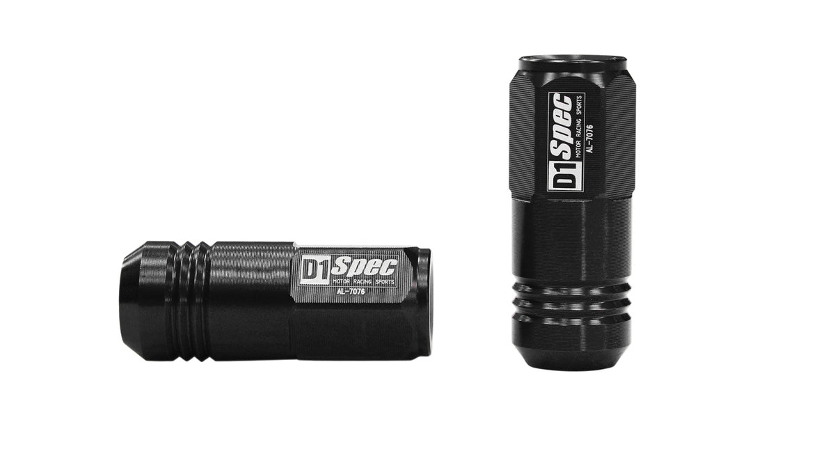 Wheel lug nuts D1Spec Replica EW M12x1,25 Black