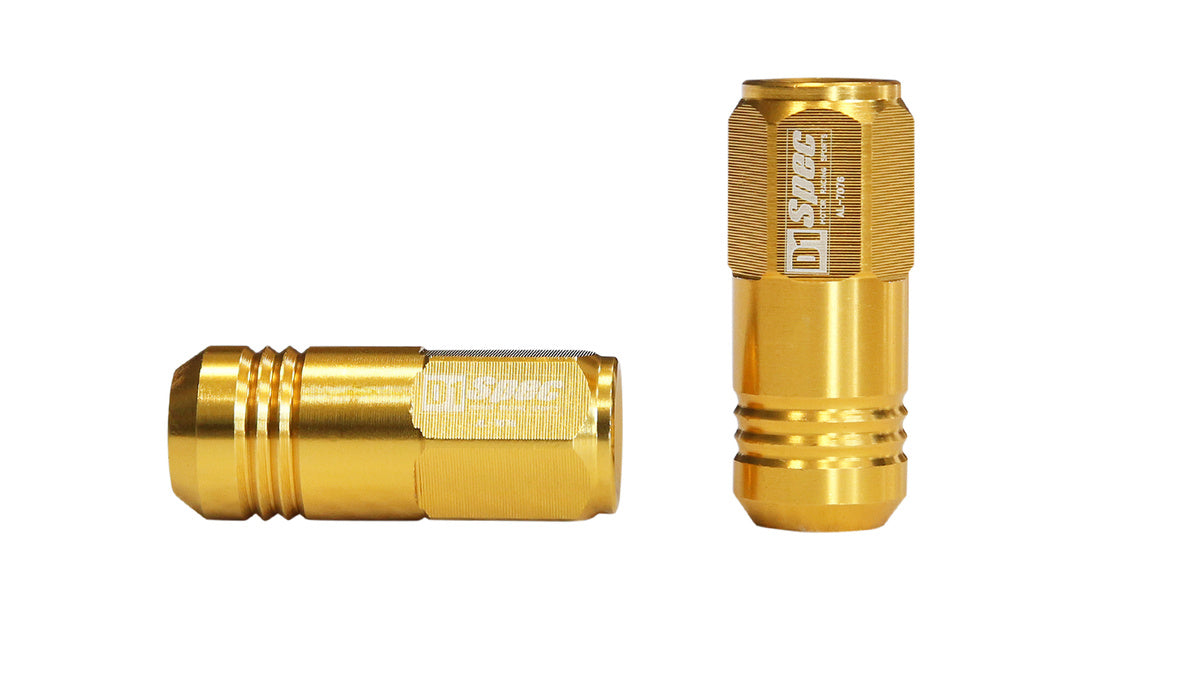 Wheel lug nuts D1Spec Replica EW M12x1,5 Gold