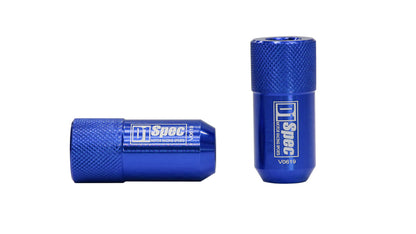 Wheel lug nuts D1Spec Replica HEX M12x1,25 Blue