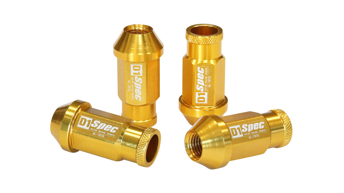 Radmuttern D1Spec Replica M12x1,5 gold