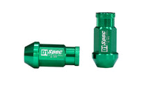Wheel lug nuts D1Spec Replica M12x1,5 green