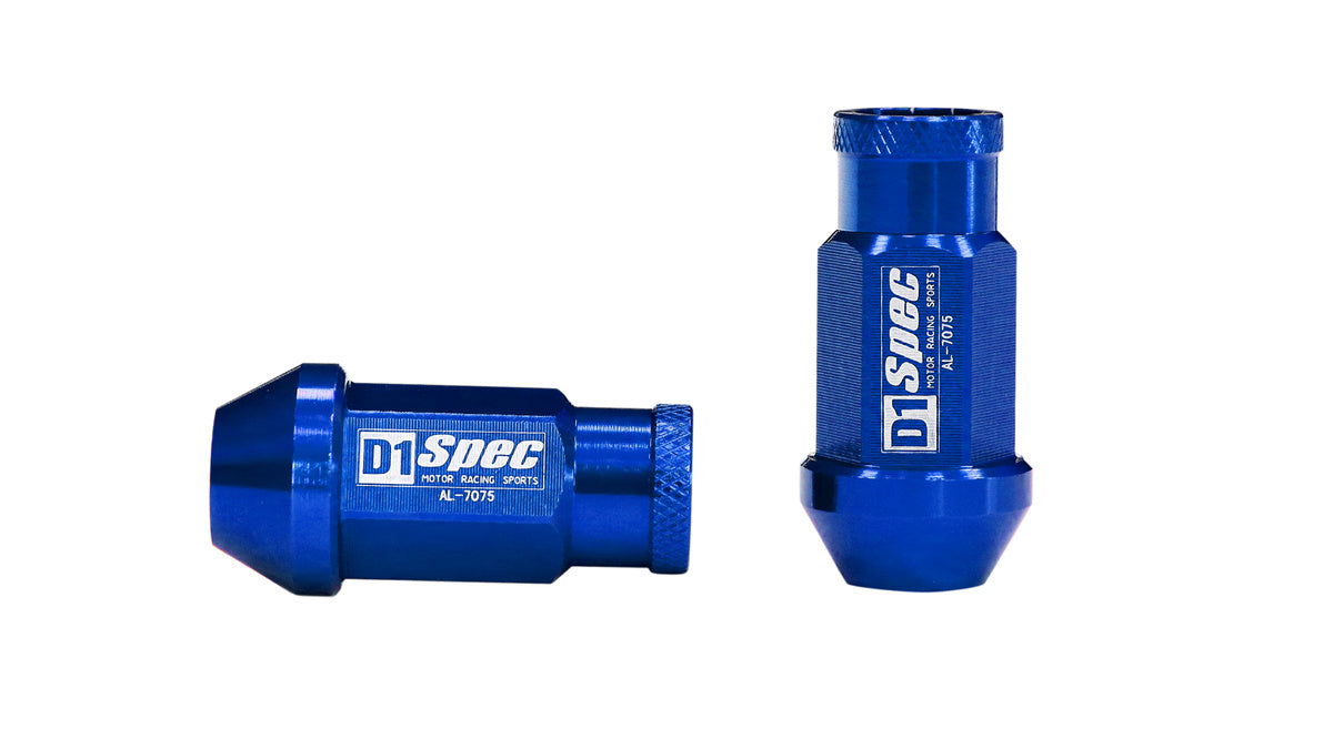 Wheel lug nuts D1Spec Replica Race M12x1,25 Blue