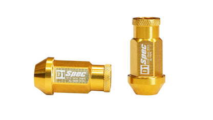 Radmuttern D1Spec Replica Race M12x1,25 Gold